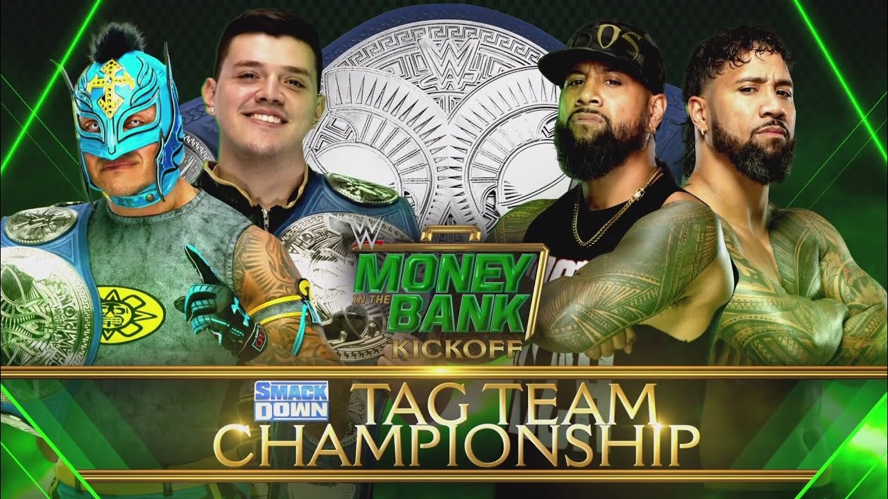 The Mysterios vs The Usos MITB 2021 Kickoff   Smack Down Tag Team Championship Full Match