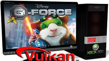 XENIA Xbox 360 Emulator - G-Force (2009). Ingame. Vulkan api. Test run on PC #4