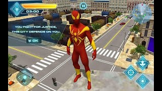 Flying Iron Spider Hero Adventure Android Gameplay screenshot 2