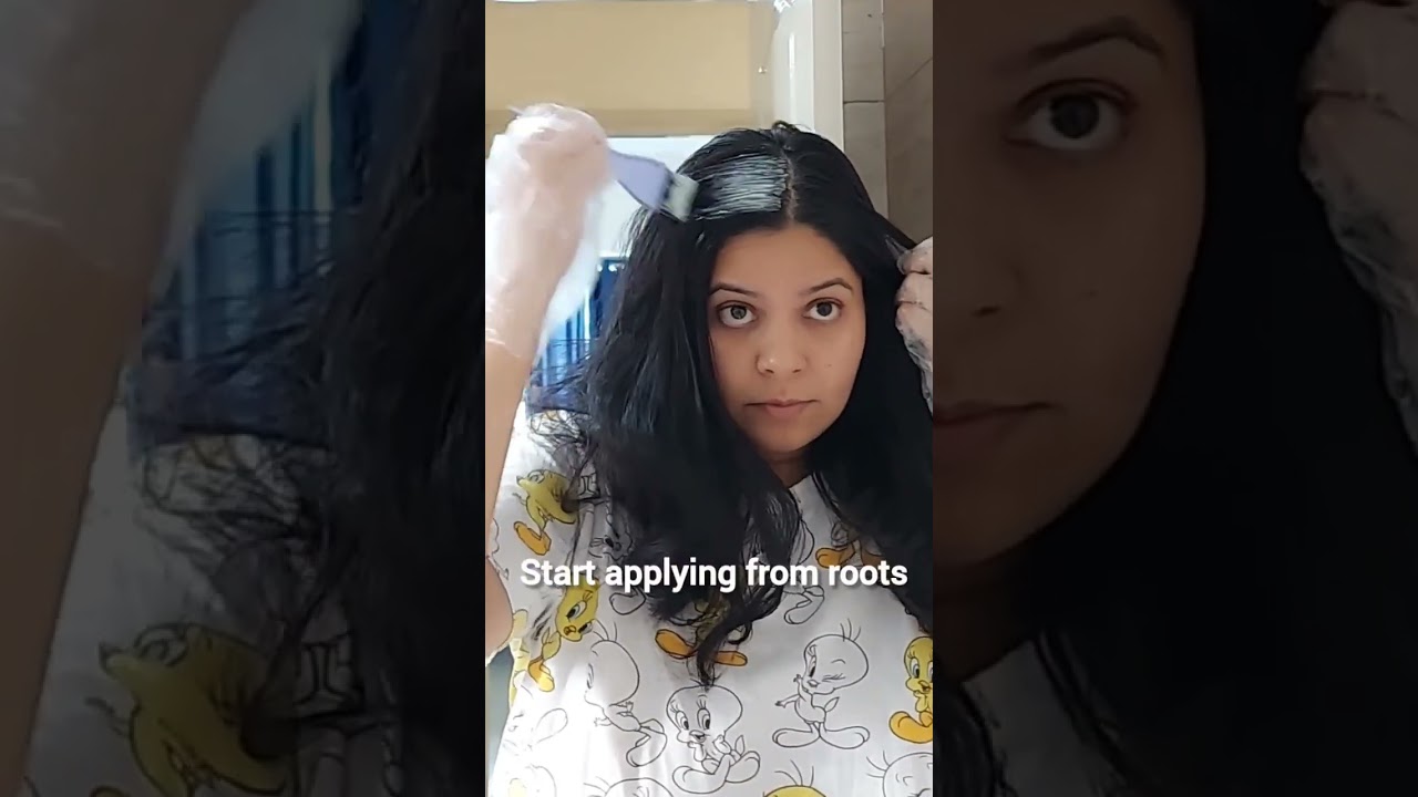 Hair dye at home using godrej expert rich creme 