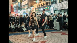 Linda & Henrik Latin Busking at Hongdae, Seoul