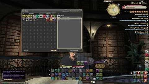 Shadowbringers Clean Hotbar UI FFXIV