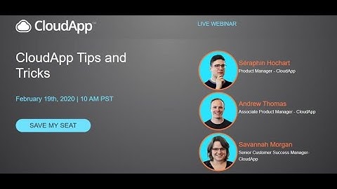 CloudApp Tips and Tricks - Analytics, Activity Feed, Buttons, Web Annotations