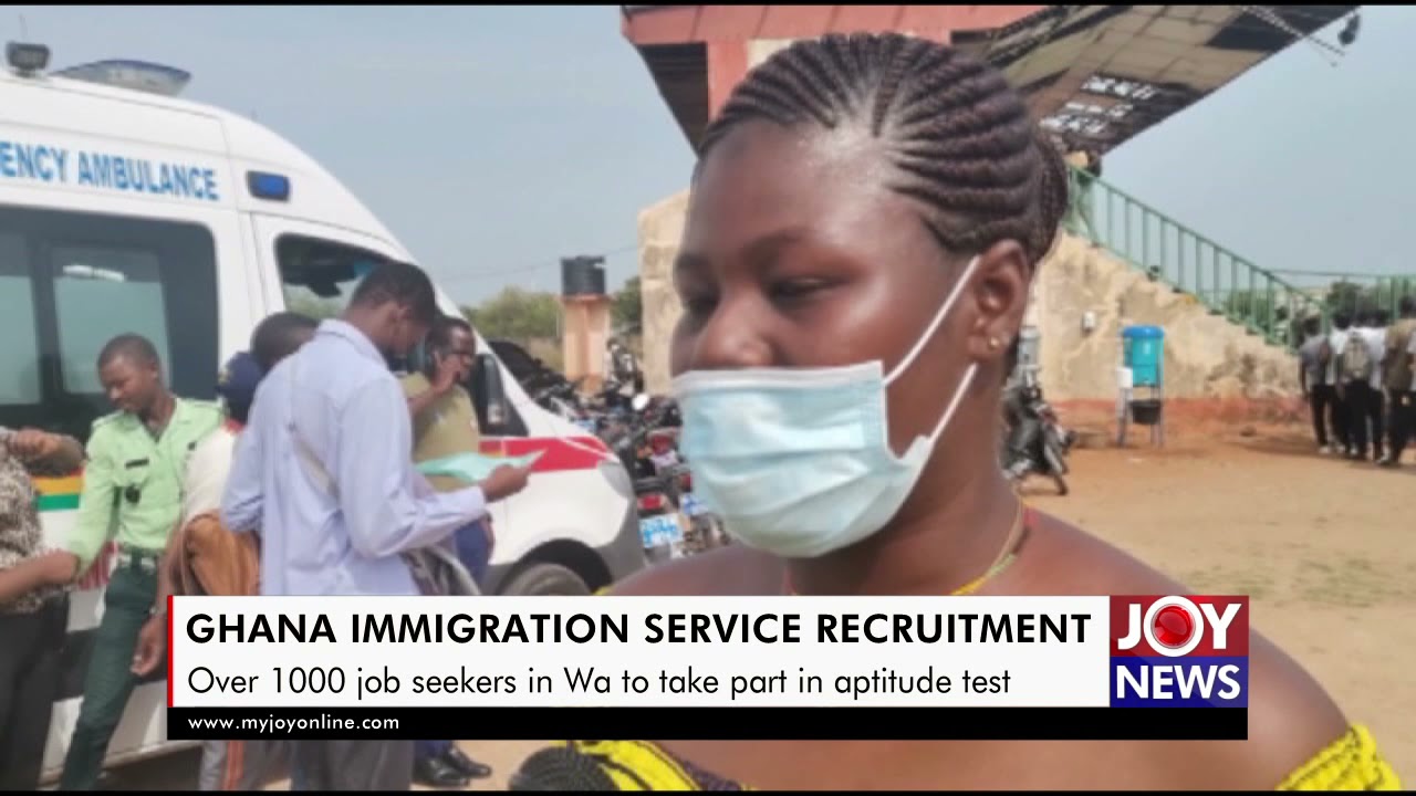 Ghana Immigration Service Recruitment Over 1000 Job Seekers In Wa To Take Part In Aptitude Test