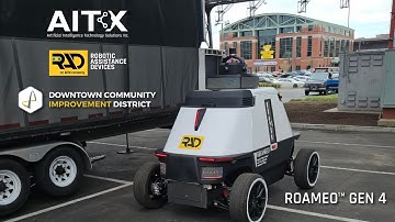 ROAMEO Gen 4 Patrolling St. Louis in Support of NCAA Frozen Four Championship