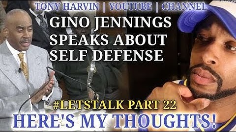 Pastor Gino Jennings speaks about Self Defense | Here