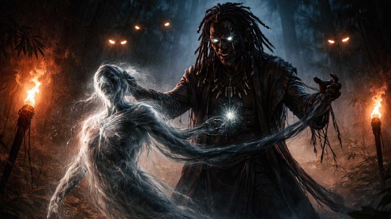 Kindoki Malo: O Bruxo Africano Que Suga Almas na Escuridão