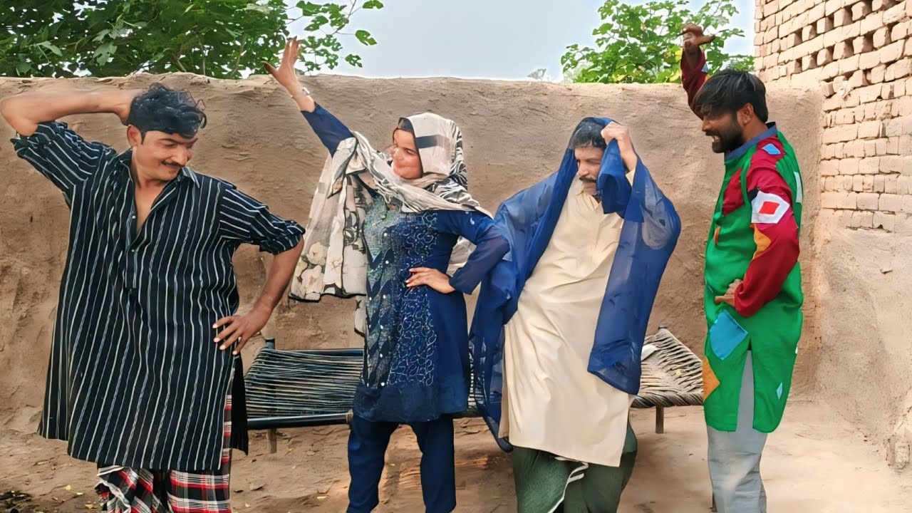 MUJRA//funny video top comedy video//Punjabi Pakistan drama //asif tallu Mahnoor sial Dr wajid