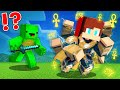 DOCTOR FATE Speedrunner vs Hunter in Minecraft - Maizen JJ and Mikey
