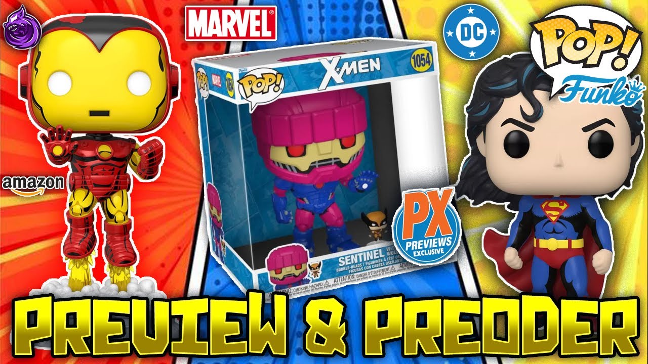 Pop! Jumbo: Marvel: X-Men - Sentinel with Wolverine PX Previews Exclusive