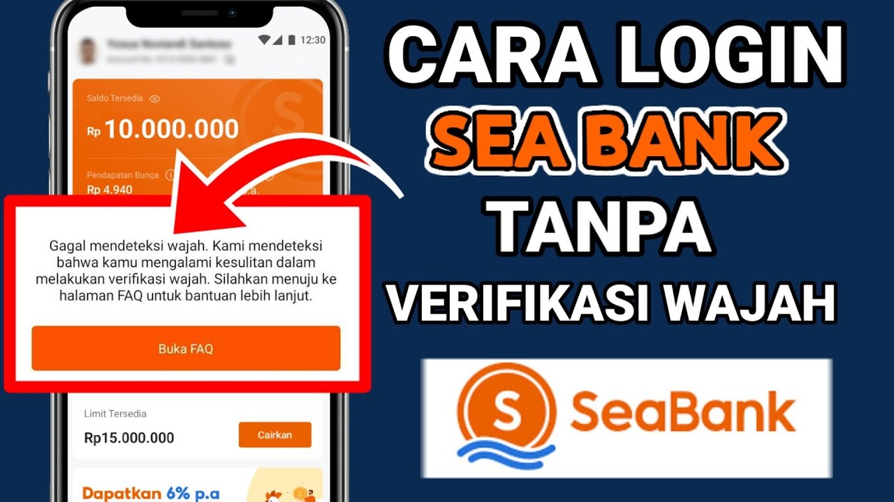Cara Login Sea Bank Tanpa Verifikasi Wajah - YouTube