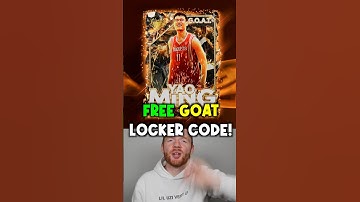 Crazy FREE GOAT Event Card Locker Code 🔥 #nba2k25