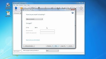 Backup images with Backup4all