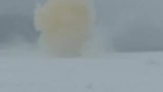 10# TANNERITE vs Snowman