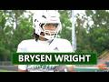 Jacksonville Mandarin 2028 WR Brysen Wright SHINES in Orange vs. Green Spring Scrimmage