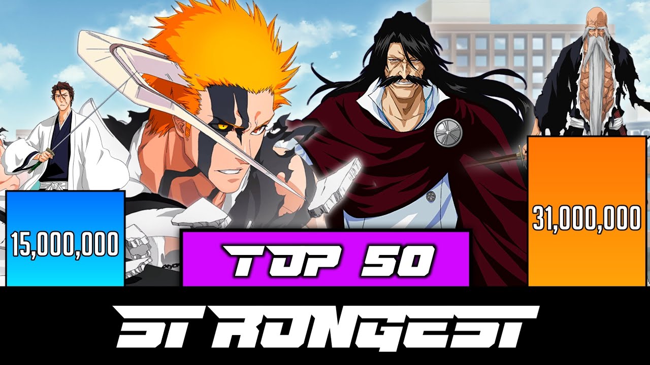 The 15 Strongest 'Bleach' Characters, Ranked