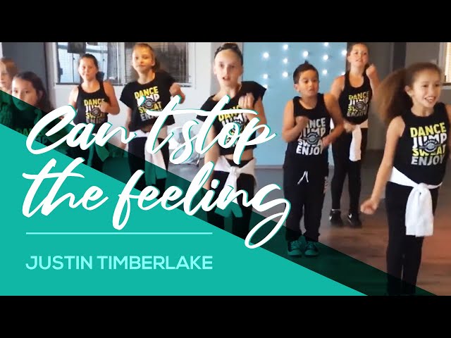 Can't stop the feeling - Justin Timberlake - Kids Easy Fitness Dance Video - Choreography class=