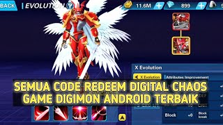 Semua code redeem digital chaos game digimon terbaik di android screenshot 3