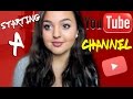 TIPS ON STARTING A SUCCESSFUL YOUTUBE CHANNEL!