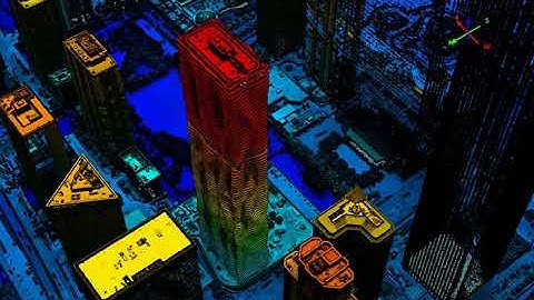 VeriDaaS Geiger Mode LiDAR - Downtown Chicago
