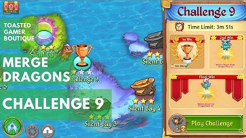 Merge Dragons Challenge 9 ! Tips To Win