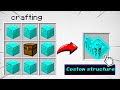 Minecraft, But Craft Costom Structure 