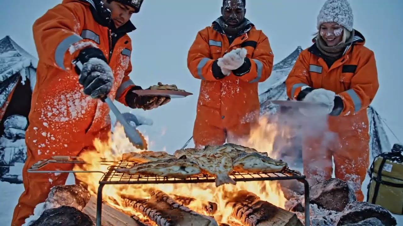 6피트 두께의 검은 얼음 아래에 숨겨진 3,400,000달러짜리 북극 왕가리비를 사냥하다가 얼어 죽을 뻔했습니다.