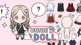 Unnie doll 😍 Make your own character! [gameplay] screenshot 4
