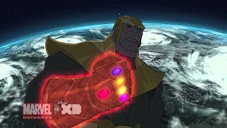 The Avengers vs Thanos | Avengers Assemble: S2E13
