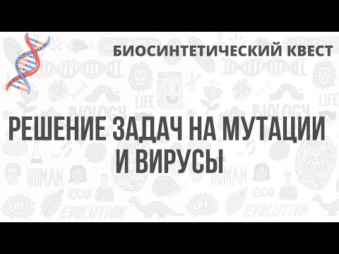 Биосинтетический Квест | Решение задач на мутации и вирусы