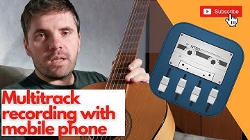 How to record multitracks with mobile phone? Multitrack recording with n-Track studio | Must have!