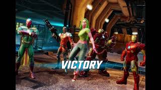Doom Raid 3.4 Tech Section Nodes 1 & 2 Bionic Avengers 837k Marvel Strike Force MSF