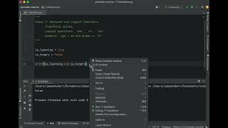 Python in One Hour #7 - Booleans and Logical Operators