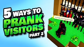 5 Ways to Prank Visitors in Roblox Islands