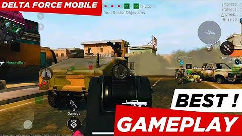 Delta Force Mobile Closed Beta Gameplay 🔥 | Attack & Defend Mode | Intense Battles & Commentary !