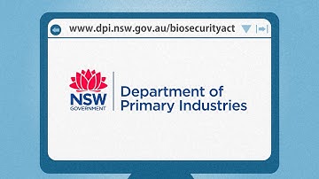 NSW Biosecurity Act 2015: Overview