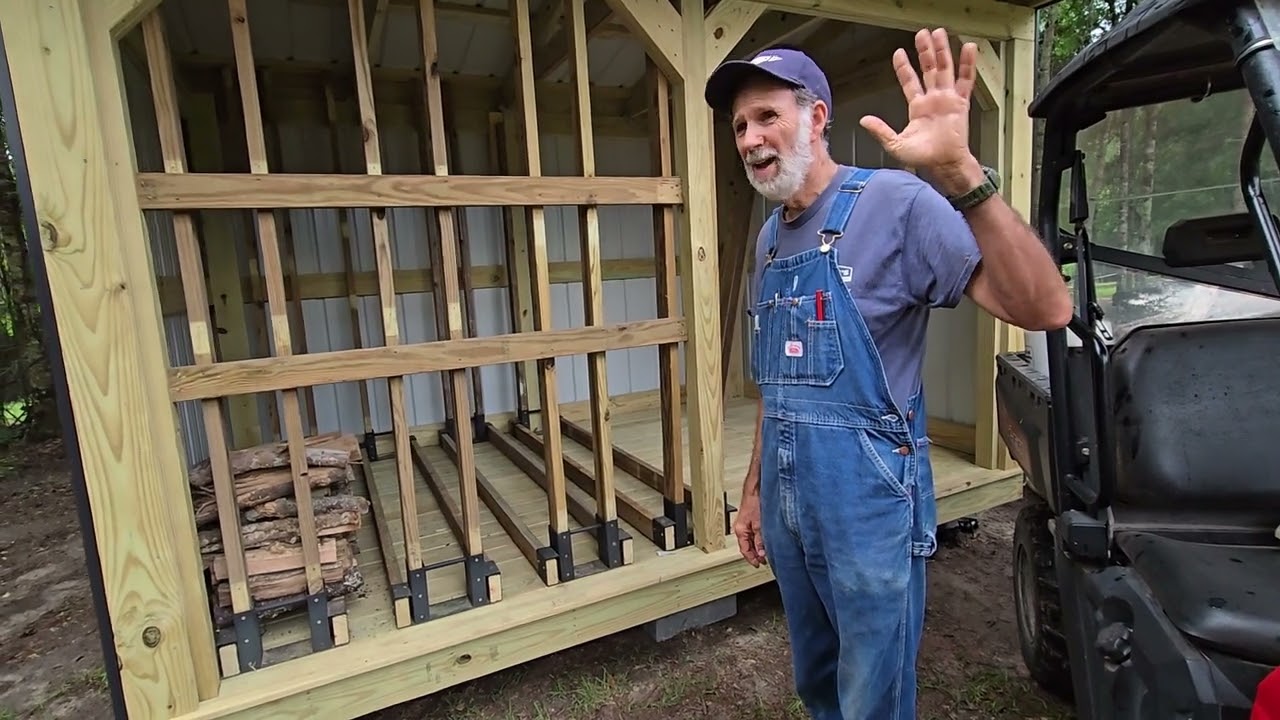 The Perfect Woodshed Design for Your Homestead