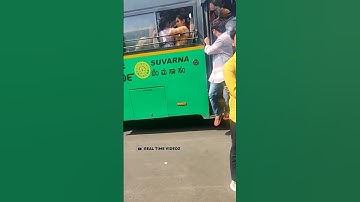 Banglore crowded bmtc bus #shorts #realtimevideoz