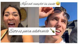 PARA CELEBRAR 🎉! / konrad cumplió un sueño 😂/ termine por fin