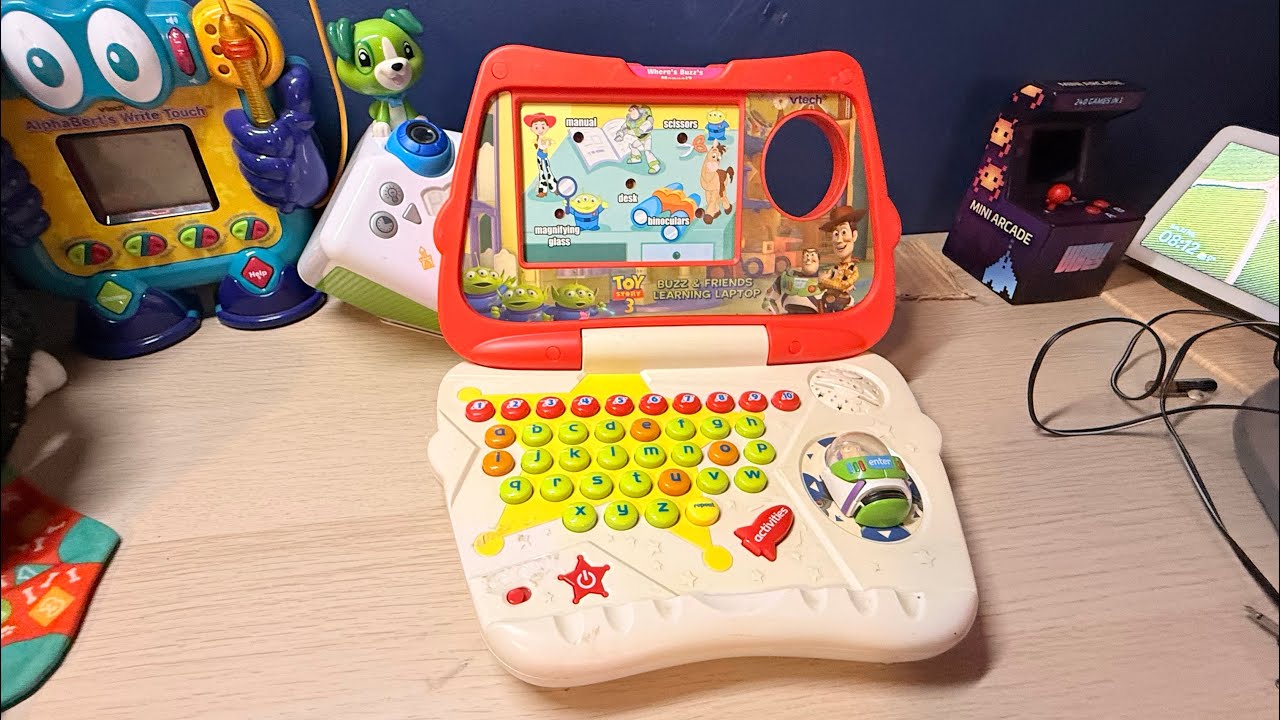 VTech Toy Story 3 Buzz & Friends Learning Laptop - Where’s Buzz’s Manual?
