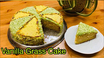 🎂Vanilla Grass Cake | Coconut Cake | Green Cake 🎂 | Tamil | Jumana’s Cooking