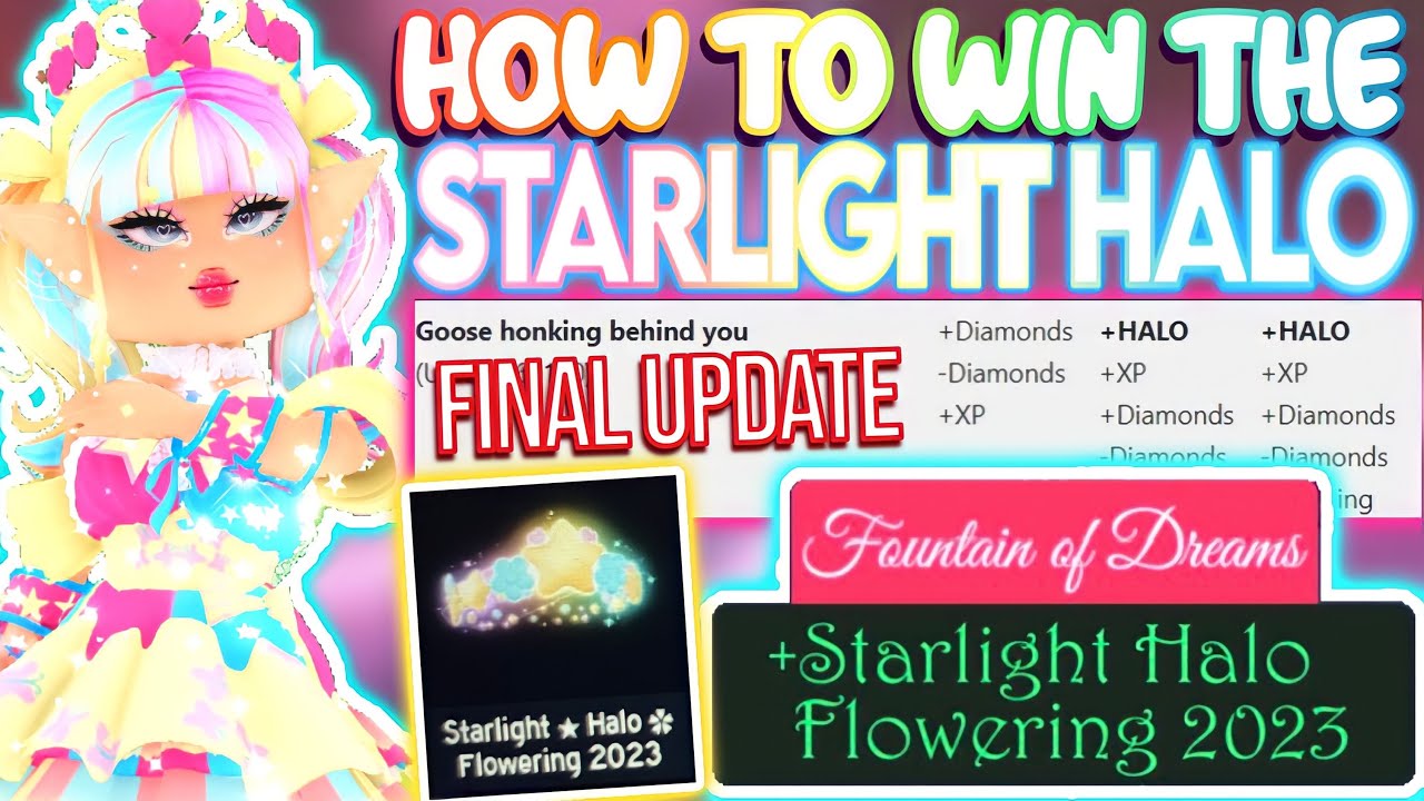 *FINAL UPDATE* HOW TO GET THE STARLIGHT HALO! FOUNTAIN ANSWERS GUIDE