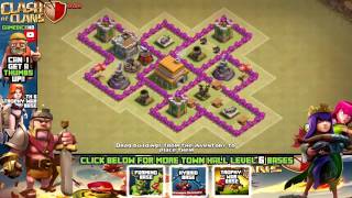 Clash Of Clans Town Hall 6 Defense With Air Sweeper Coc Th6 Trophy Base