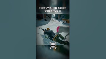 Execution in CODM Vs Black Ops 6..💀 #shorts #codmobile #blackops6