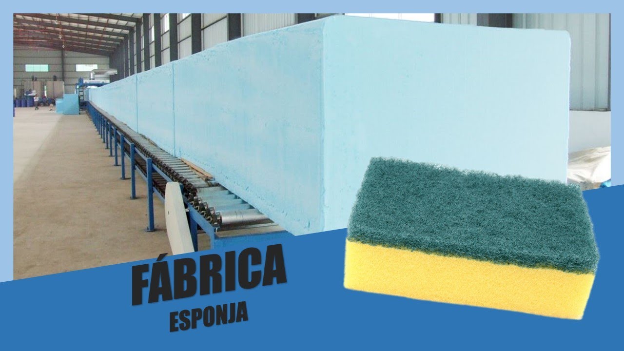 Как производится губка для мытья посуды | Внутри фабри...