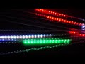 イルミネーション スノーフォール 80cm×10本セット【LED：マルチカラー】