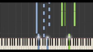 Yann Tiersen - Childhood I (Synthesia Tutorial)