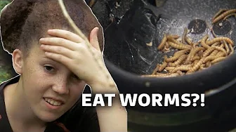 Bear Grylls Pushes Kids to Eat Bugs | Bear Grylls Survival School  S1 E3 | Our Stories