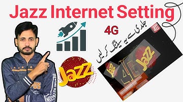 Jazz Internet Setting | Jazz 4g Internet Setting | Jazz Internet Setting Kaise kare |Jazz 4g Setting
