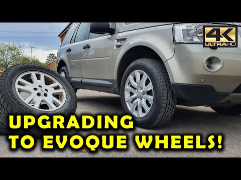 Range Rover Evoque wheels (18 inch) on a Land Rover Freelander 2 / LR2 !